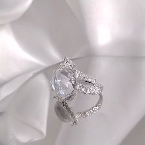 👏🏼Clearance👏🏼925 Sterling Silver Rings with Irregular Texture Stone